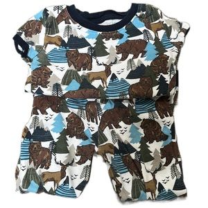 Lilly & Dan 4T outdoors pajama set